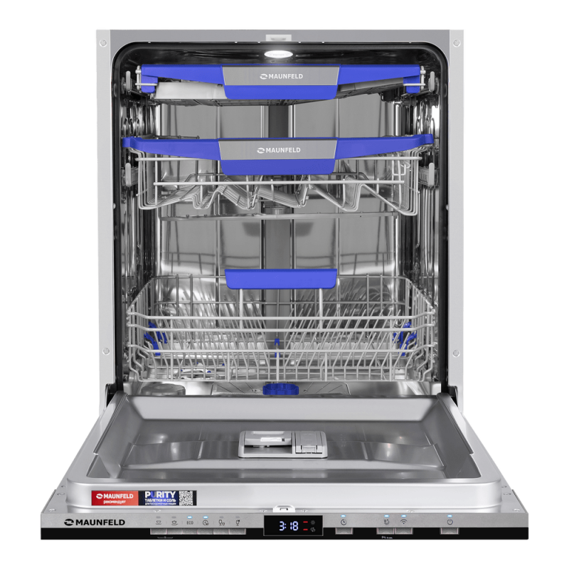 Встраиваемая посудомоечная машина MAUNFELD MLP60230 Light Beam Inverter Wi-Fi