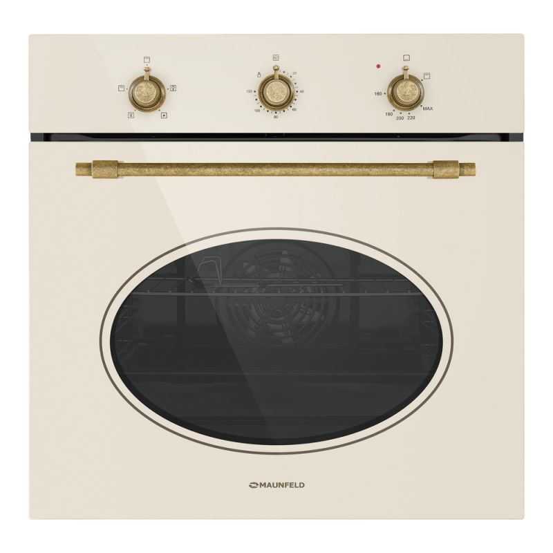 Газовый духовой шкаф MAUNFELD EOGC604RIB.MT Slim (с электрическим грилем)