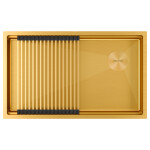 Мойка PAULMARK NEXT-PRO 74 UNI, PM707445-BS, брашированная нерж.сталь, 740х450мм