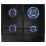 Варочная панель газовая MEFERI MGH604WH GLASS POWER