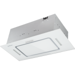 Вытяжка кухонная MEFERI INBOX60WH GLASS ULTRA, 60 см, встраиваемая, белая, стекло, производительность 900 м3/час, низкий уровень шума, режимы отвод и циркуляция, гарантия 3 года