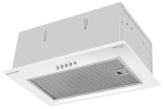 Вытяжка кухонная MEFERI SMARTBOX45IX POWER, 45 см, встраиваемая, серая, производительность 900 м3/ч, 3 скорости, низкий уровень шума, режимы отвод и рециркуляция, гарантия 3 года