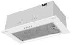 Вытяжка кухонная MEFERI SMARTBOX52IX POWER, 52 см, встраиваемая, серая, производительность 900 м3/ч, 3 скорости, низкий уровень шума, режимы отвод и рециркуляция, гарантия 3 года
