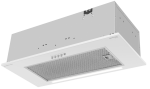 Вытяжка кухонная MEFERI SMARTBOX60WH POWER, 60 см, встраиваемая, белая, производительность 900 м3/ч, 3 скорости, низкий уровень шума, режимы отвод и рециркуляция, гарантия 3 года