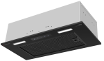 Вытяжка кухонная MEFERI INBOX60WH SENSOR COMFORT, 60 см, встраиваемая, белая, производительность 950 м3/ч, 3 скорости, низкий уровень шума, режимы отвод и рециркуляция, сенсорное управление, пульт дистанционного управления, гарантия 3 года