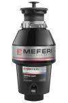 Измельчитель пищевых отходов MEFERI MFD380 PUSH POWER с пневмокнопкой в комплекте (модификация 2025 года)