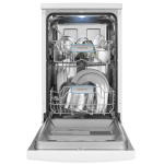 Посудомоечная машина узкая отдельностоящая MEFERI MDW4562WH FS LIGHT, 45 см, 9 комплектов посуды, 6 программ, 2 корзины, половинная загрузка, отсрочка, таймер, защита от протечек, внутренняя подсветка
