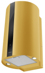 Вытяжка кухонная цилиндрическая настенная MEFERI TUBE40GOLD COMFORT PLUS, 40 см, золотая, производительность 1200 м3/ч, 5 скоростей, режимы отвод и рециркуляция, сенсорное управление, гарантия 3 года