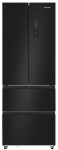 Холодильник отдельностоящий с инвертором MEFERI MFR70BK TOTAL NO FROST FRENCH DOOR ULTRA