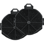 Вытяжка кухонная MEFERI INBOX45BK LIGHT, 45 см, встраиваемая, черная, производительность 650 м3/ч, 3 скорости, низкий уровень шума, режимы отвод и рециркуляция, гарантия 3 года