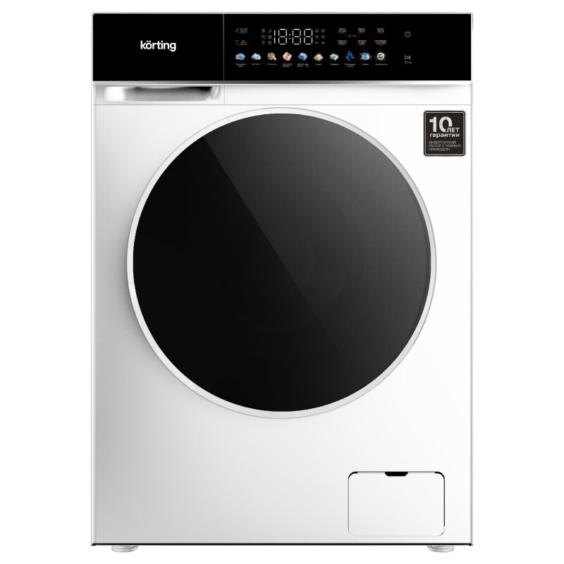 Стирально-сушильная машина с паром KORTING KWD 60DS12106 (прямой привод)