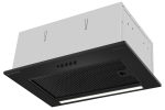 Вытяжка кухонная MEFERI SMARTBOX45BK POWER, 45 см, встраиваемая, черная, производительность 900 м3/ч, 3 скорости, низкий уровень шума, режимы отвод и рециркуляция, гарантия 3 года