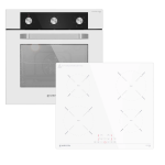 Комплект встраиваемой техники 45 см черный MEFERI MS45BK03