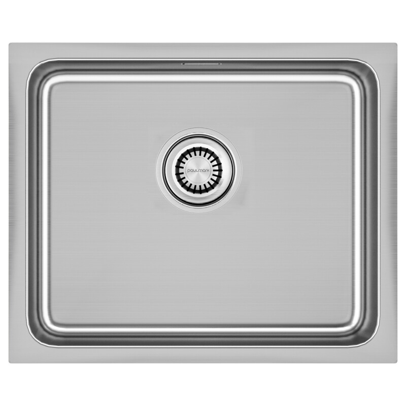 Мойка PAULMARK VISTA 54, PM305444-BS, брашированная нерж.сталь, 540х440мм