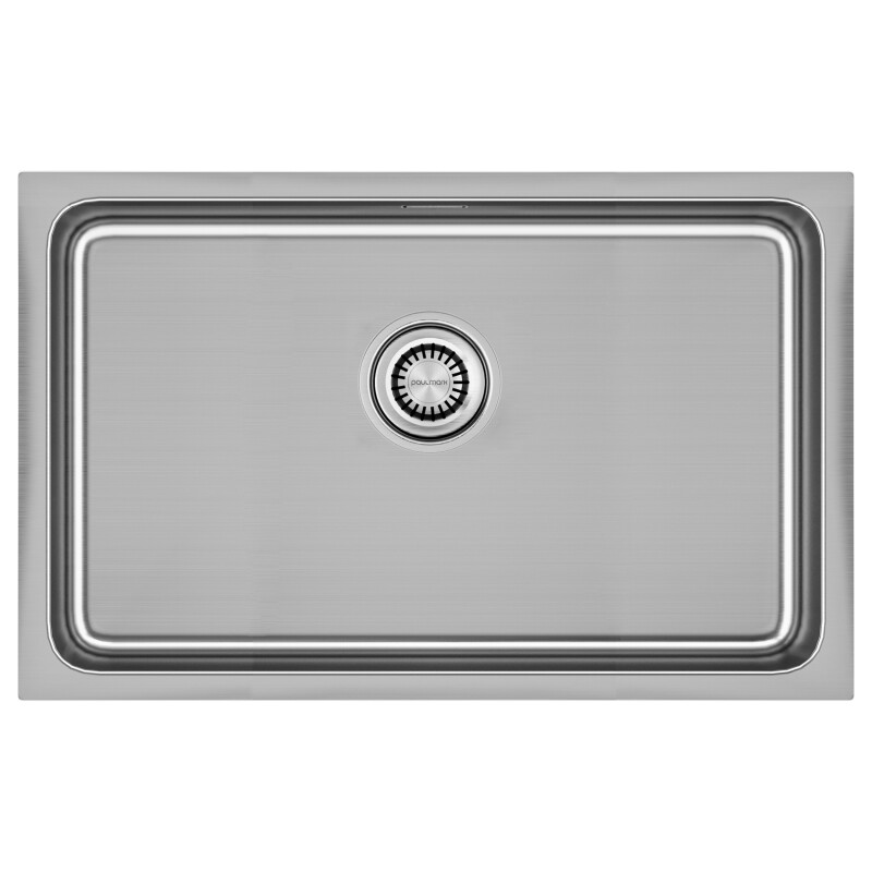 Мойка PAULMARK VISTA 74, PM307444-BS, брашированная нерж.сталь, 740х440мм
