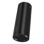 Вытяжка кухонная цилиндрическая островная MEFERI TUBE35BK ISLA ULTRA, 35 см, черная, производительность 1200 м3/ч, 3 скорости, низкий уровень шума, режимы отвод и рециркуляция, гарантия 3 года