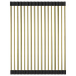Слив с круглым переливом PAULMARK PM6022-LG, светлое золото