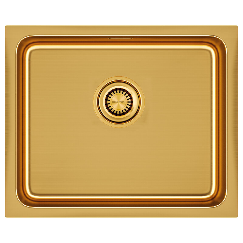 Мойка PAULMARK VISTA 54, PM305444-BG, брашированное золото, 540х440мм