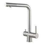Смеситель PAULMARK Vi213105-GB + дозатор PAULMARK D004-GB, глянцевый черный,