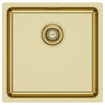 Мойка нерж. сталь VISTA 44, PM304444-LG, светлое золото, 440х440мм, Paulmark