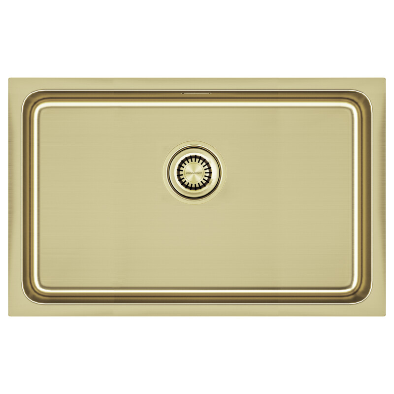 Мойка нерж. сталь VISTA 74, PM307444-LG, светлое золото, 740х440мм, Paulmark