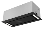 Вытяжка кухонная MEFERI AIRBOX45WH LIGHT, 45 см, наклонная, белая, стекло, производительность 650 м3/ч, 3 скорости, низкий уровень шума, режимы отвод и рециркуляция, гарантия 3 года