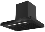 Вытяжка кухонная MEFERI SLIMBOX60BK COMFORT, 60 см, купольная, черная, производительность 950 м3/ч, 3 скорости, низкий уровень шума, режимы отвод и рециркуляция, гарантия 3 года