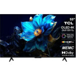 Телевизор TCL 55P7K QLED Smart TV Google TV 55″ 4K HDR, черный