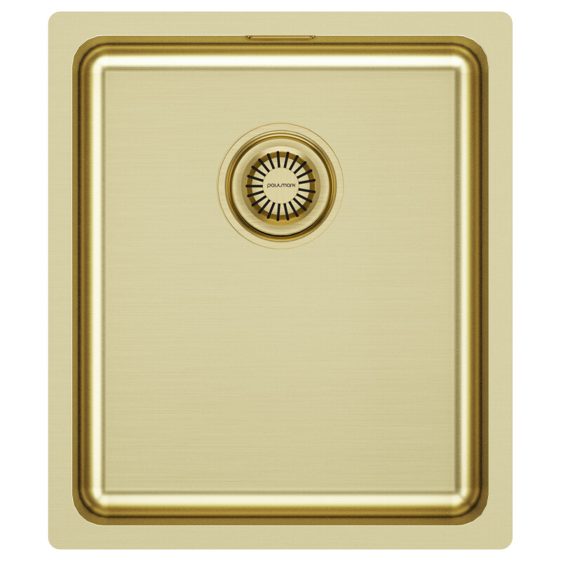 Мойка PAULMARK VISTA, PM904438-LG, светлое золото, 380х440мм