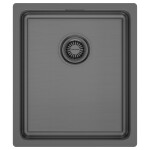 Мойка PAULMARK NEXT-MULTI SINK 54 UNI, PM785445-LG, светлое золото, 540х450мм