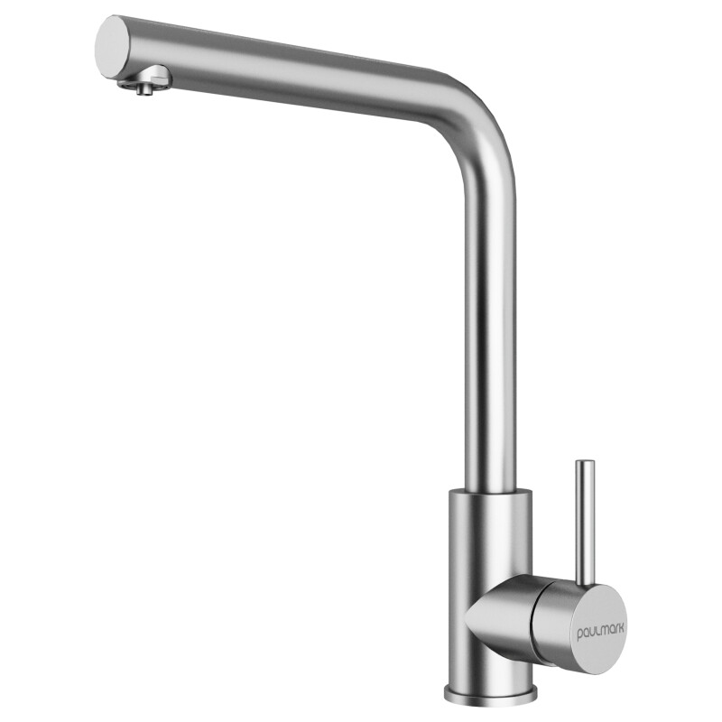 Смеситель PAULMARK TWIN, брашированная сталь, Tw213622-BS