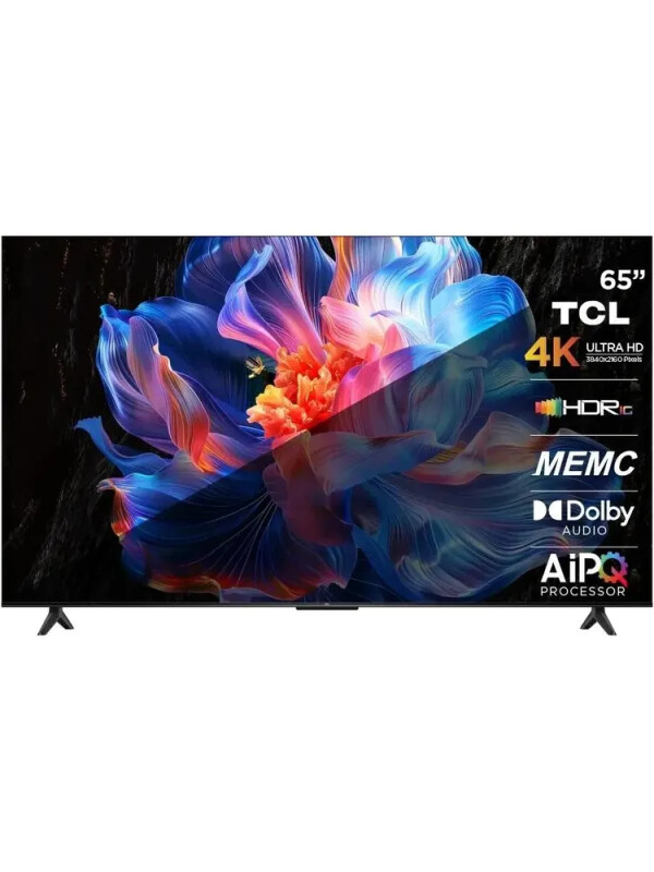 Телевизор TCL 65P6K Google TV 4K UHD, черный