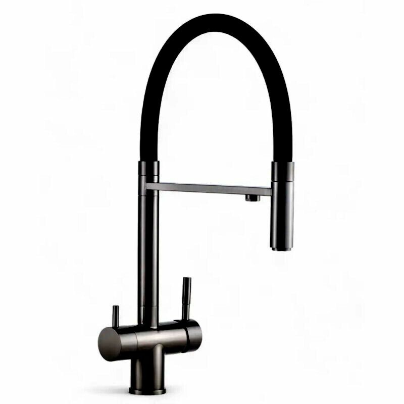 Смеситель WASSERZIMMER 5701 GM/черный