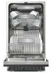 Посудомоечная машина узкая встраиваемая с инвертором MEFERI MDW4593 LUXE, 45 см, 10 комплектов посуды, автооткрывание дверцы, аквастоп, проекция обратного отсчёта времени, внутренняя подсветка, половинная загрузка, таймер