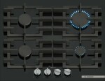 Газовая варочная панель BOSCH PPH6A6I40O