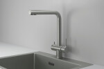 KS-7011, ГРАФИТ МАТОВЫЙ, СМЕСИТЕЛЬ КУХОННЫЙ