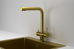 KS-8274, НЕРЖ, СМЕСИТЕЛЬ КУХОННЫЙ KITCHEN SPACE