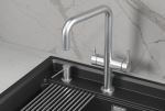 KS-8275, НЕРЖ, СМЕСИТЕЛЬ КУХОННЫЙ KITCHEN SPACE