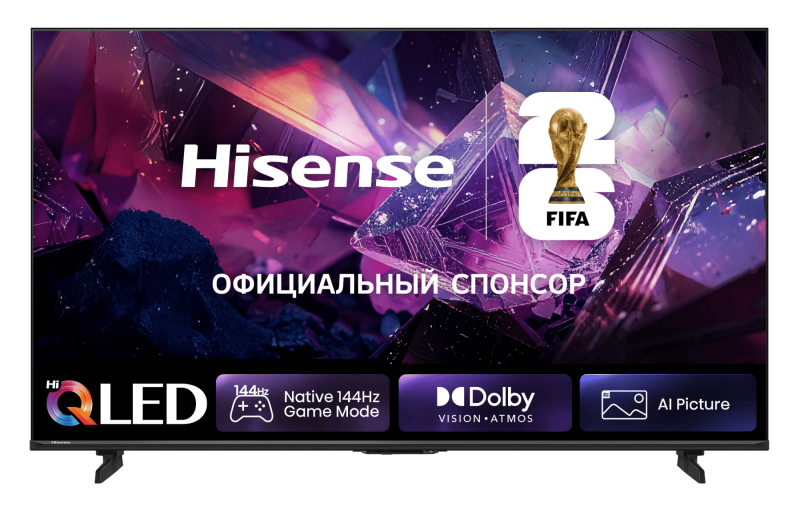 Телевизор HISENSE 55E7S PRO Ultra HD, серый