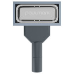 Перелив овальный с логотипом, PM24-BG, брашированное золото, Paulmark