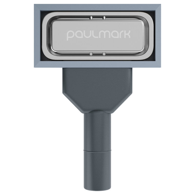 Перелив овальный с логотипом, PM24-BS, брашированная сталь, Paulmark